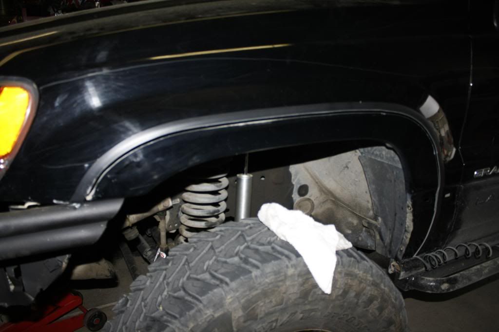 Did some fender trimming D Jeep Enthusiast Forums